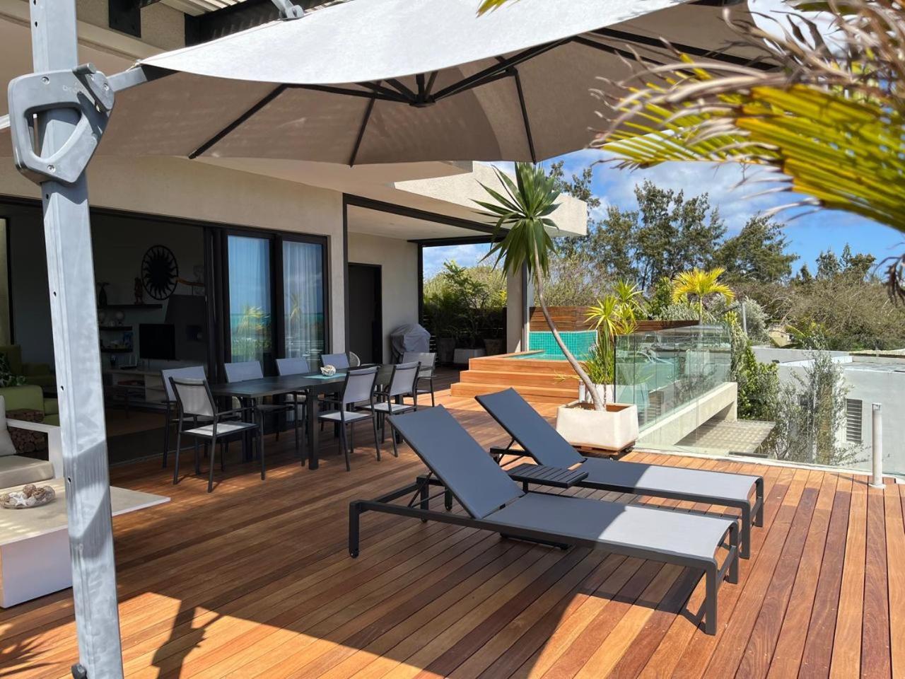 Penthouse 3 Chambres Vue Lagon Imprenable Calodyne Esterno foto