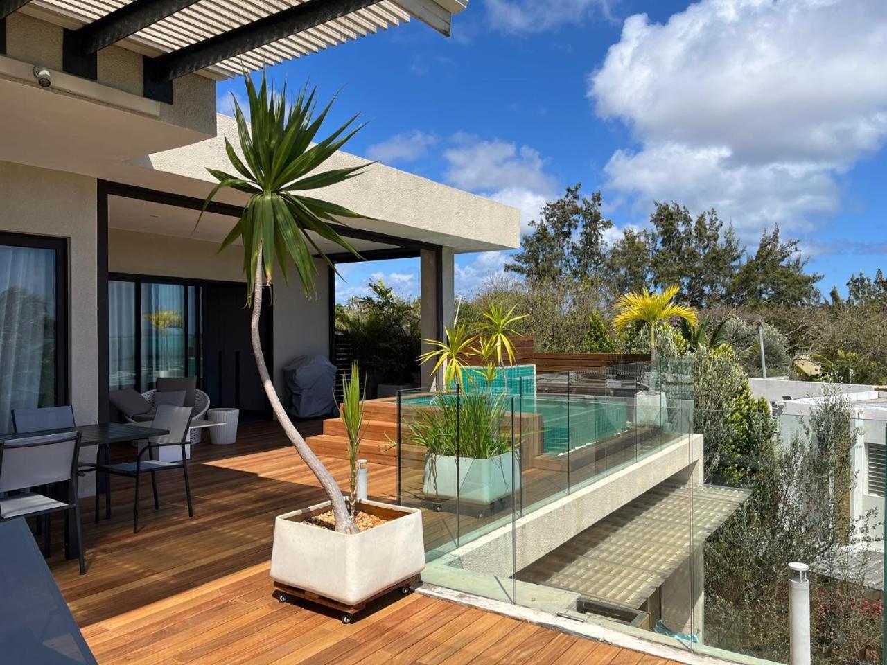 Penthouse 3 Chambres Vue Lagon Imprenable Calodyne Esterno foto