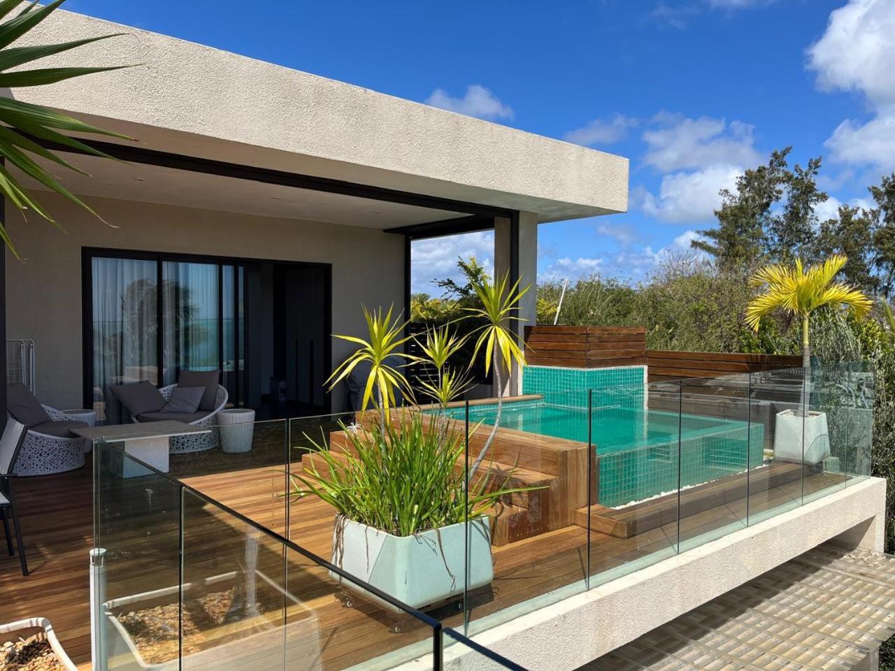 Penthouse 3 Chambres Vue Lagon Imprenable Calodyne Esterno foto