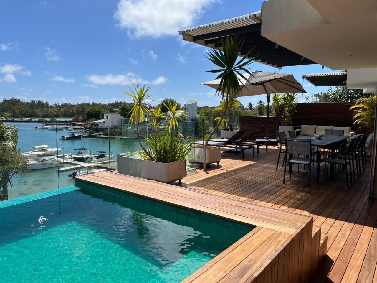 Penthouse 3 Chambres Vue Lagon Imprenable Calodyne Esterno foto
