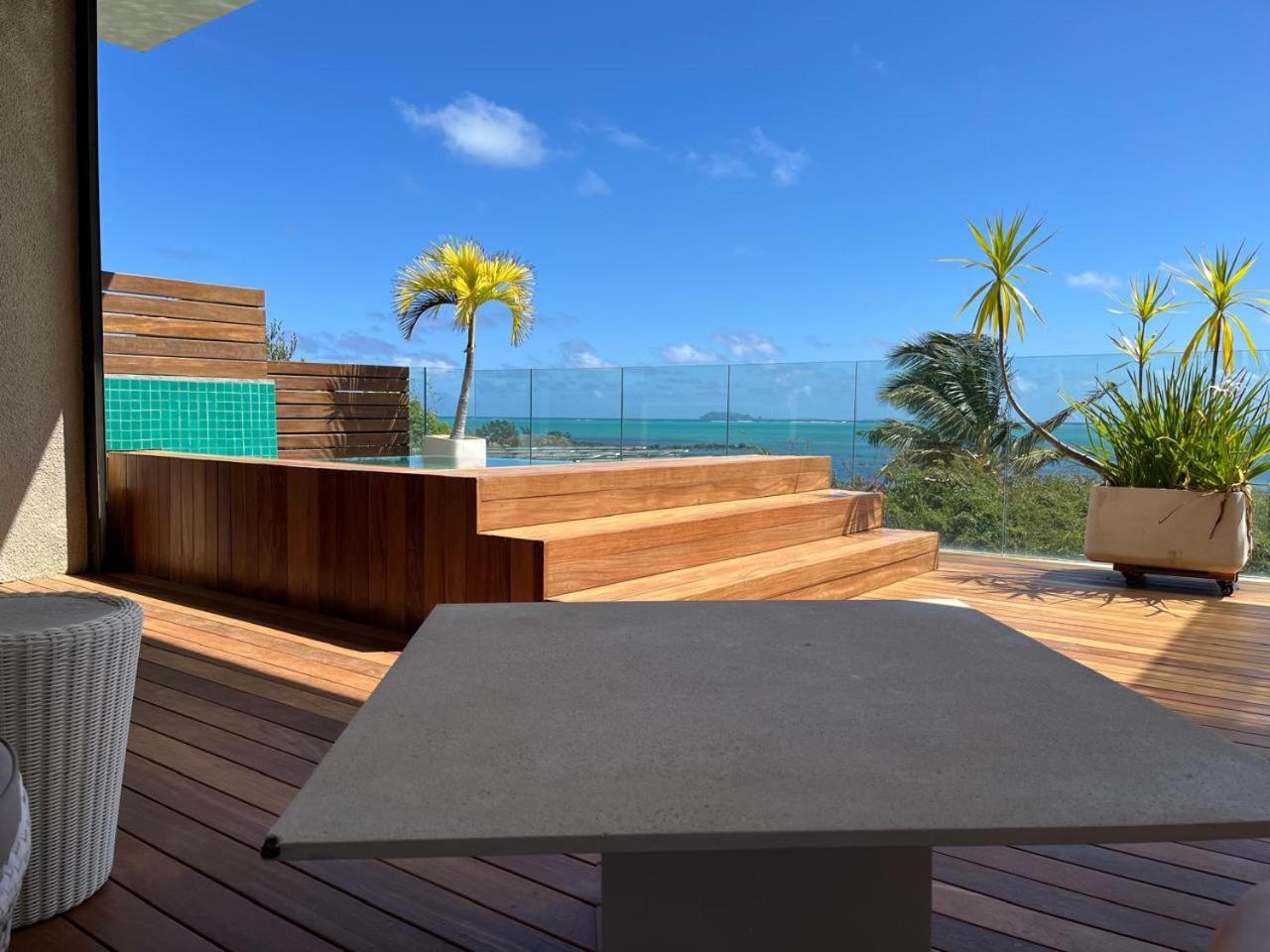 Penthouse 3 Chambres Vue Lagon Imprenable Calodyne Esterno foto