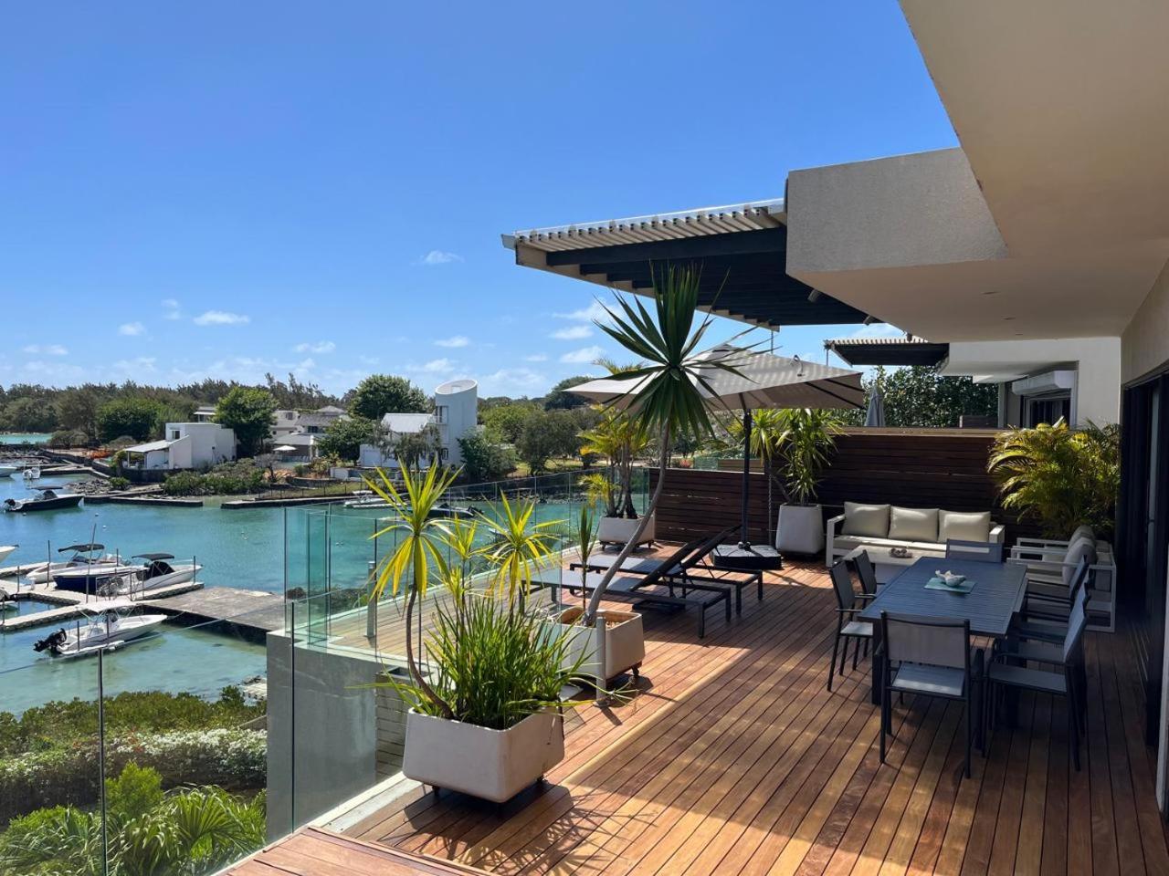 Penthouse 3 Chambres Vue Lagon Imprenable Calodyne Esterno foto